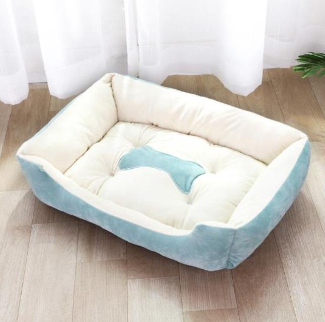 Dog Candy-colored Square Warm Bed