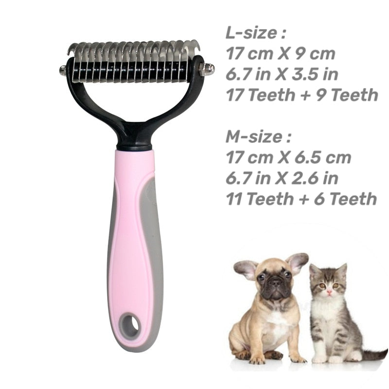 Pets Stainless Steel Grooming Brush