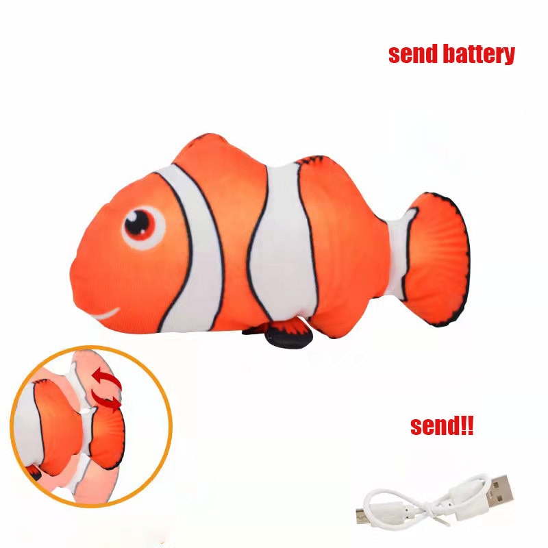 Electric Fish Cat Toys