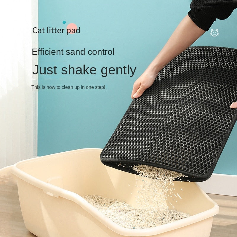 Double Layer Cat Litter Pad