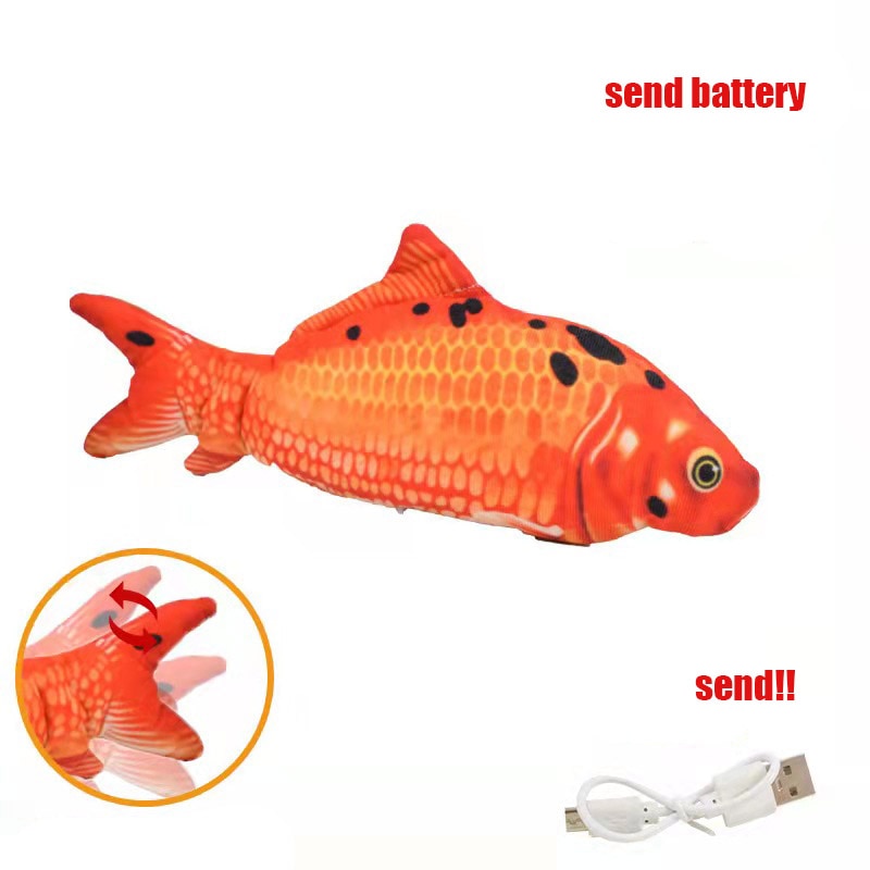 Electric Fish Cat Toys