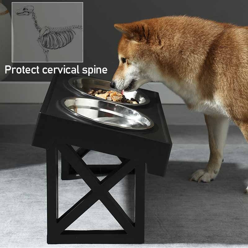 Adjustable Height Feeding dogs Bowl