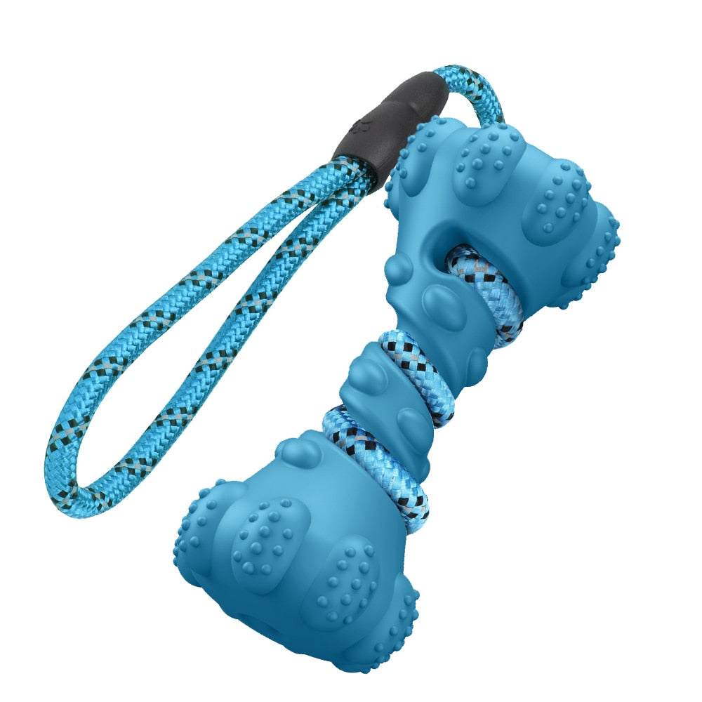 Dog Rubber Dumbbells' Chewing Toys