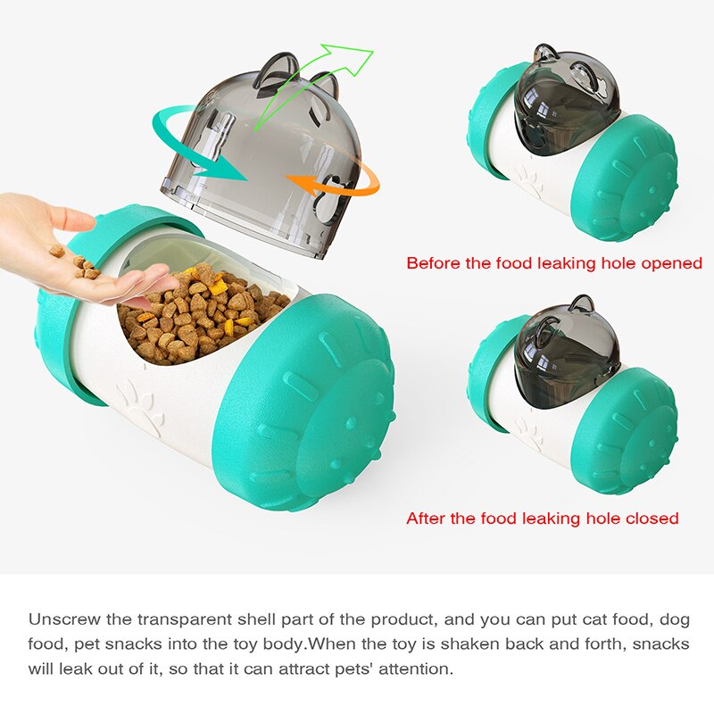 Dog Food Dispenser Tumbler Toys