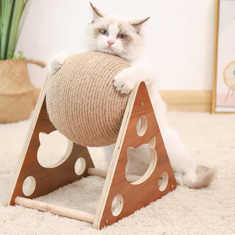 Cat Scratching Ball Toy