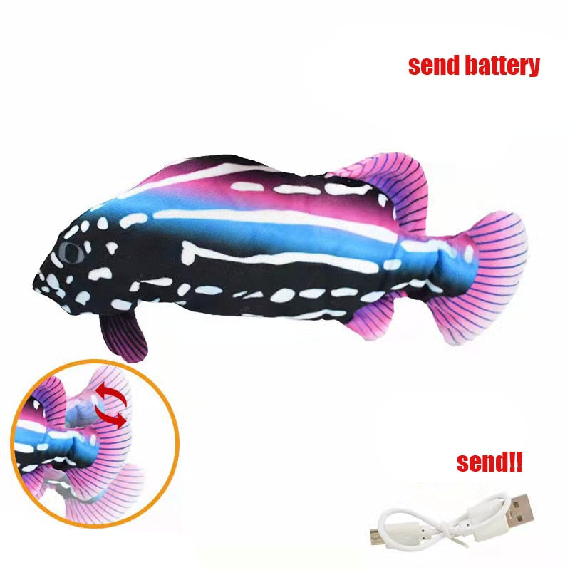 Electric Fish Cat Toys