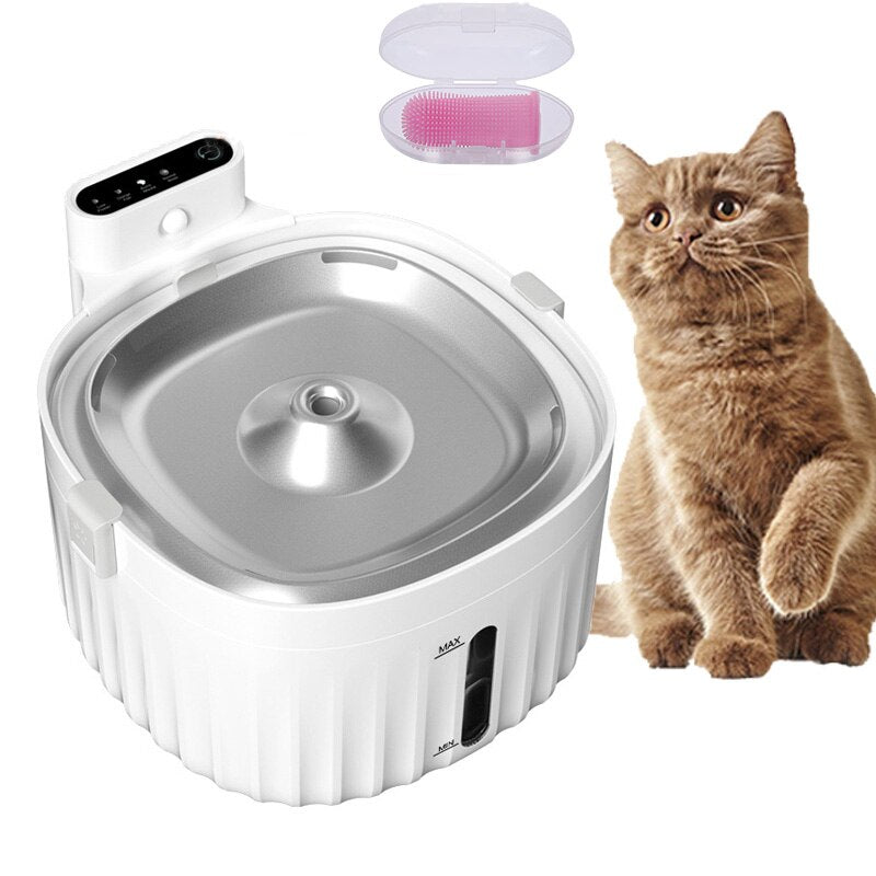 Motion Sensor Cat Water Fountain