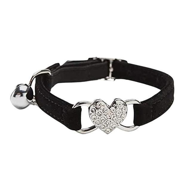 Dog Crystal Elastic Collar