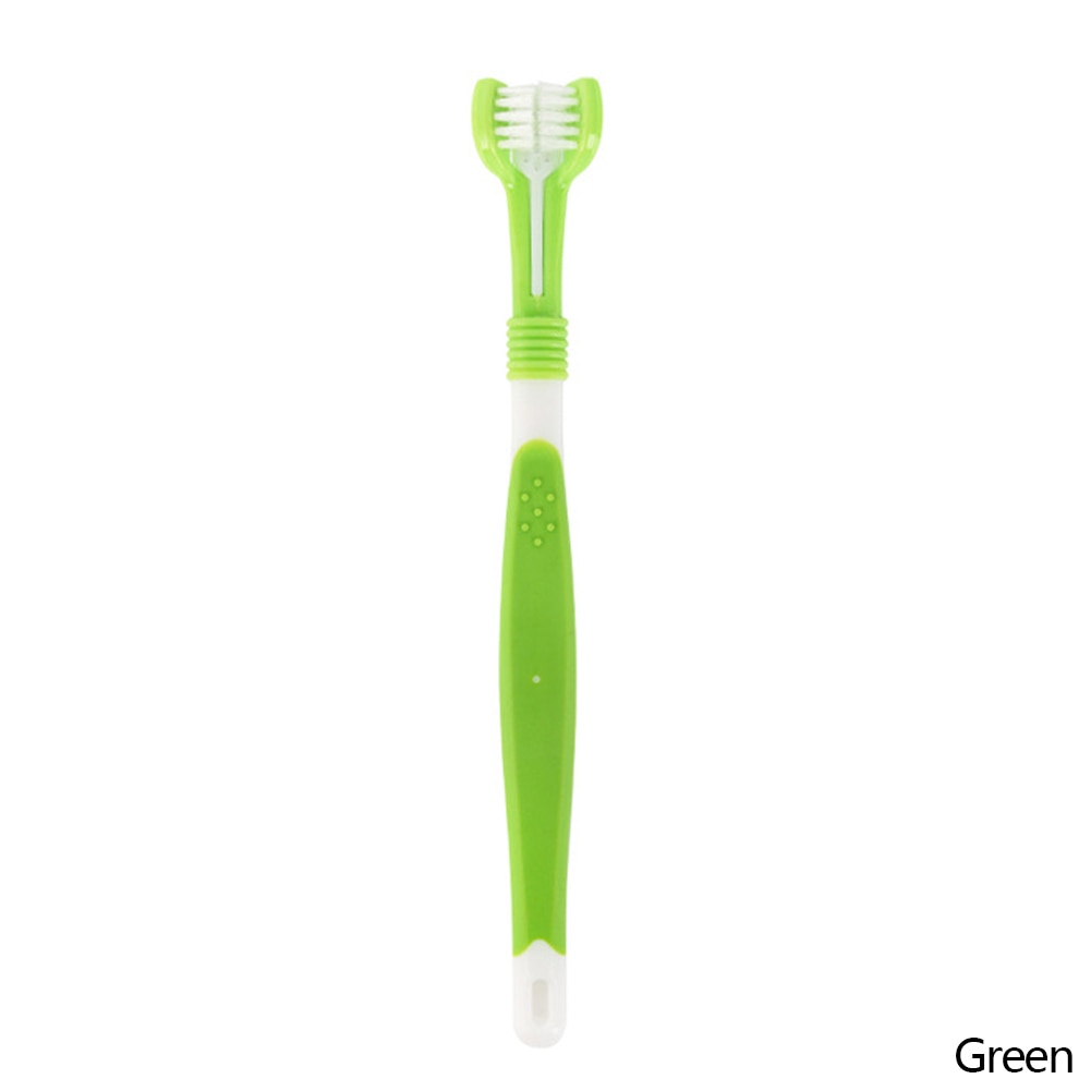 Three Sided Pet Toothbrush