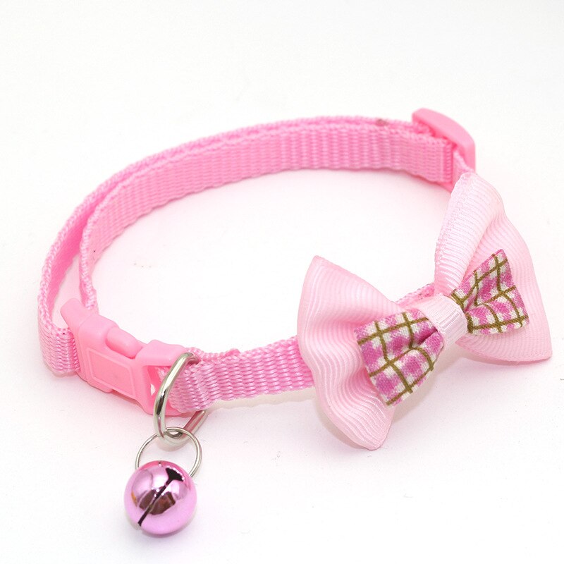 Cat Small Bell Collar Bow