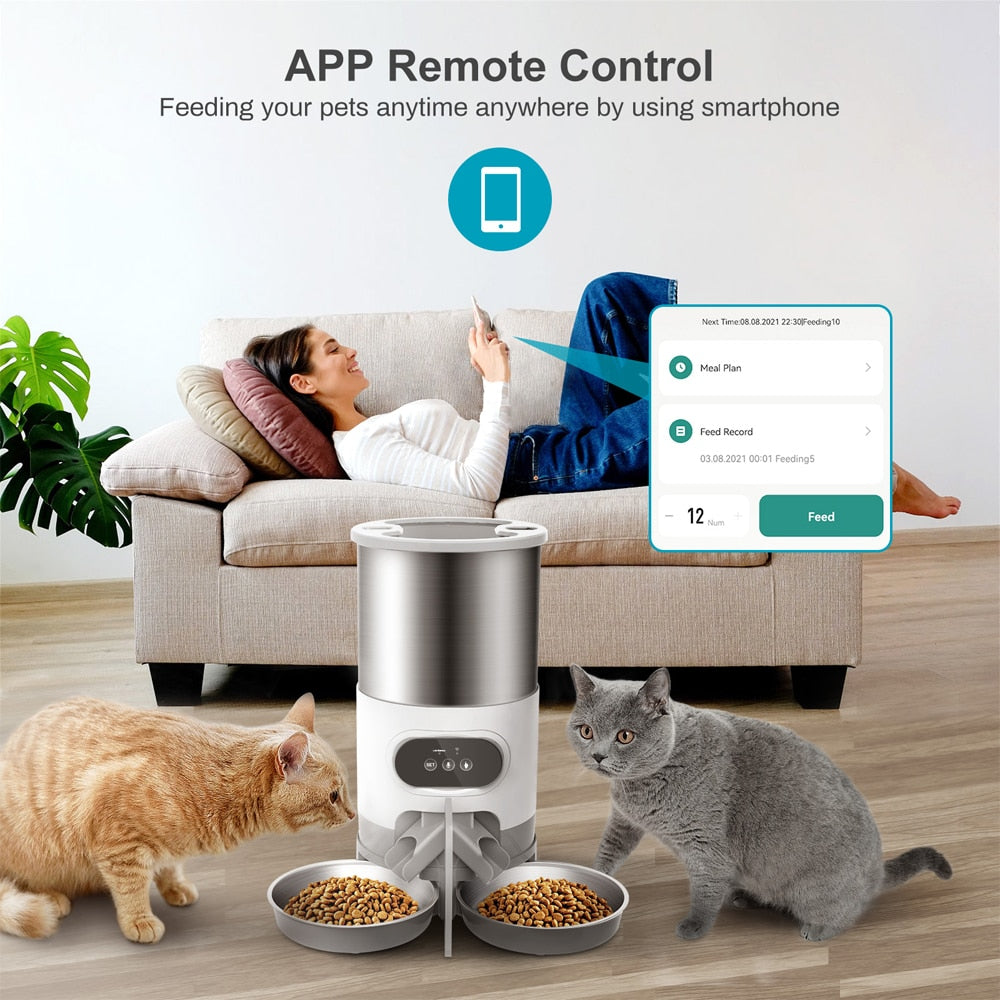 WIFI Automatic Dog Food Dispenser