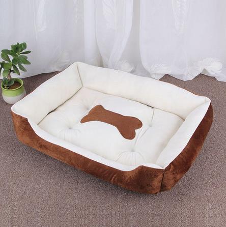 Dog Candy-colored Square Warm Bed