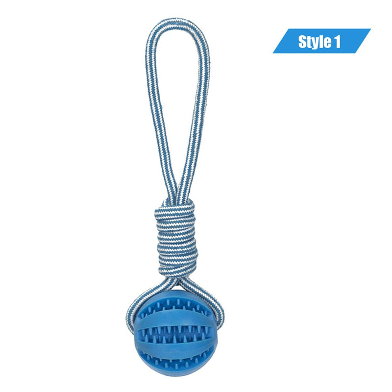 Dog Treat Balls Hemp Rope Toys