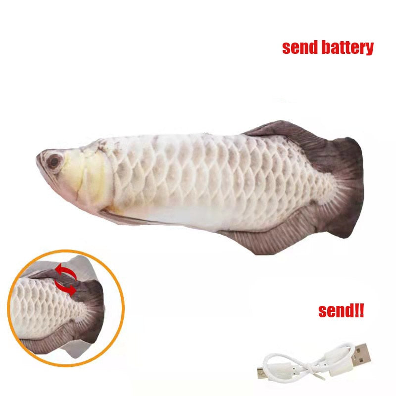 Electric Fish Cat Toys