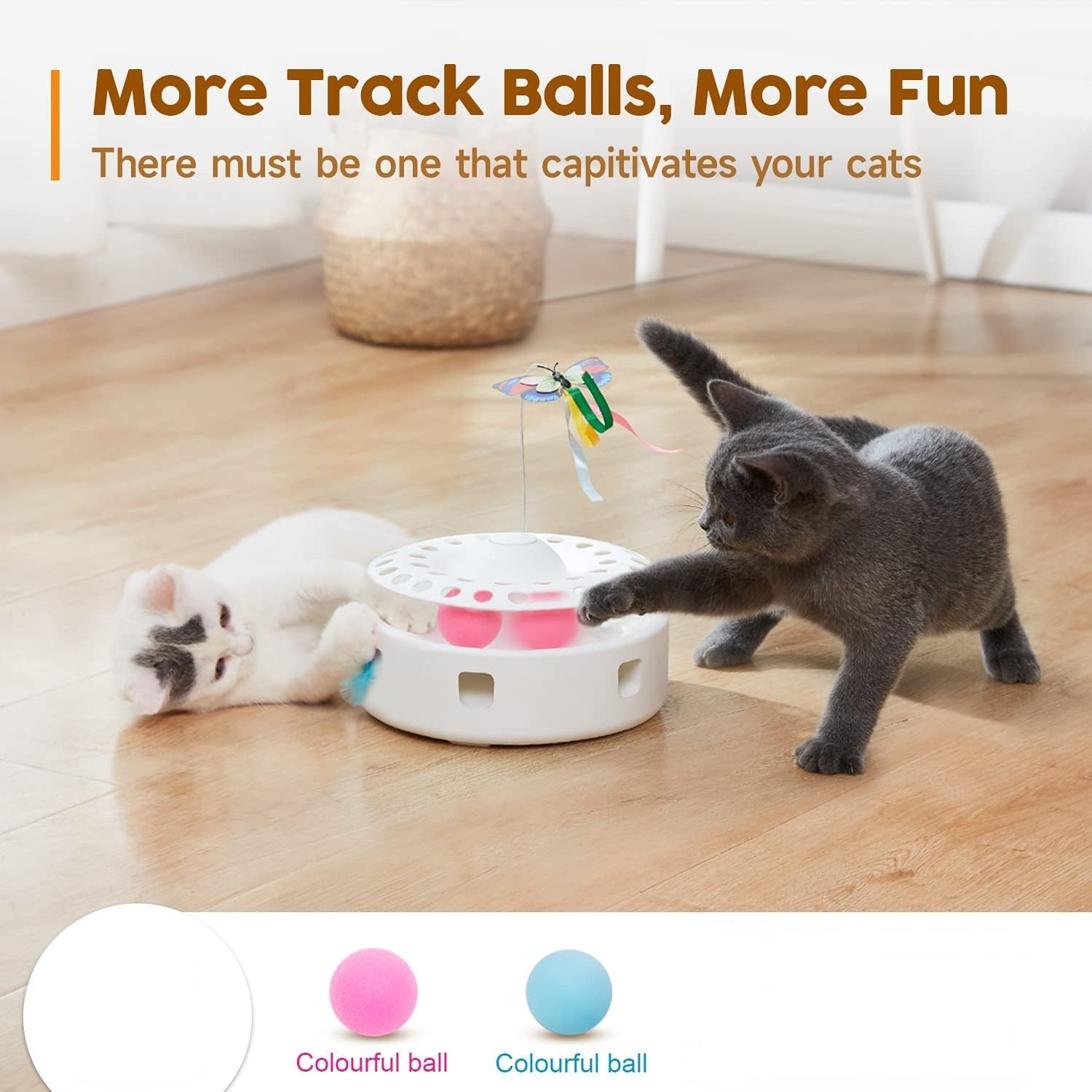 3-in-1 Smart Interactive Kitten Toy