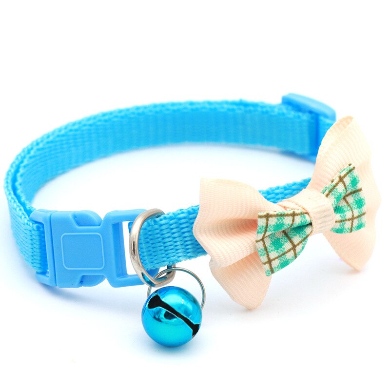 Cat Small Bell Collar Bow