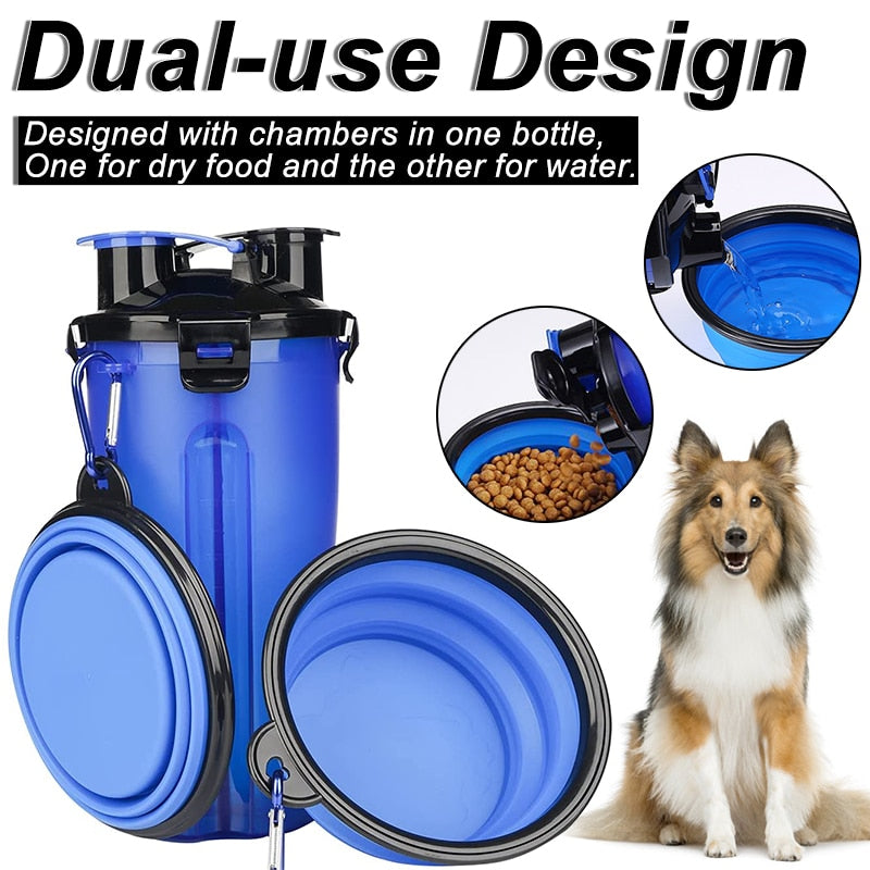 Dog Travel Food Storage Bottle