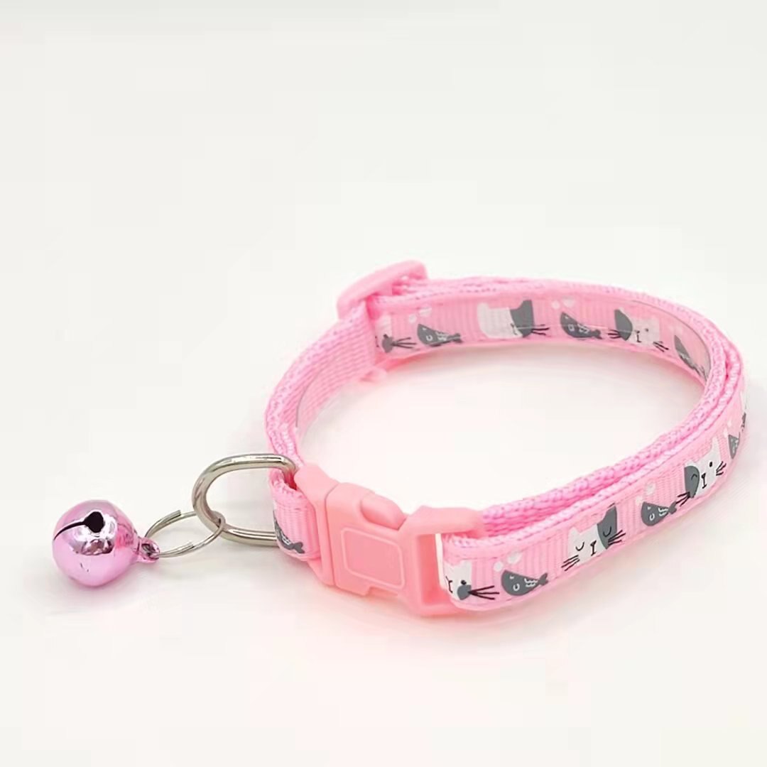 Adjustable Cat Bells Collar