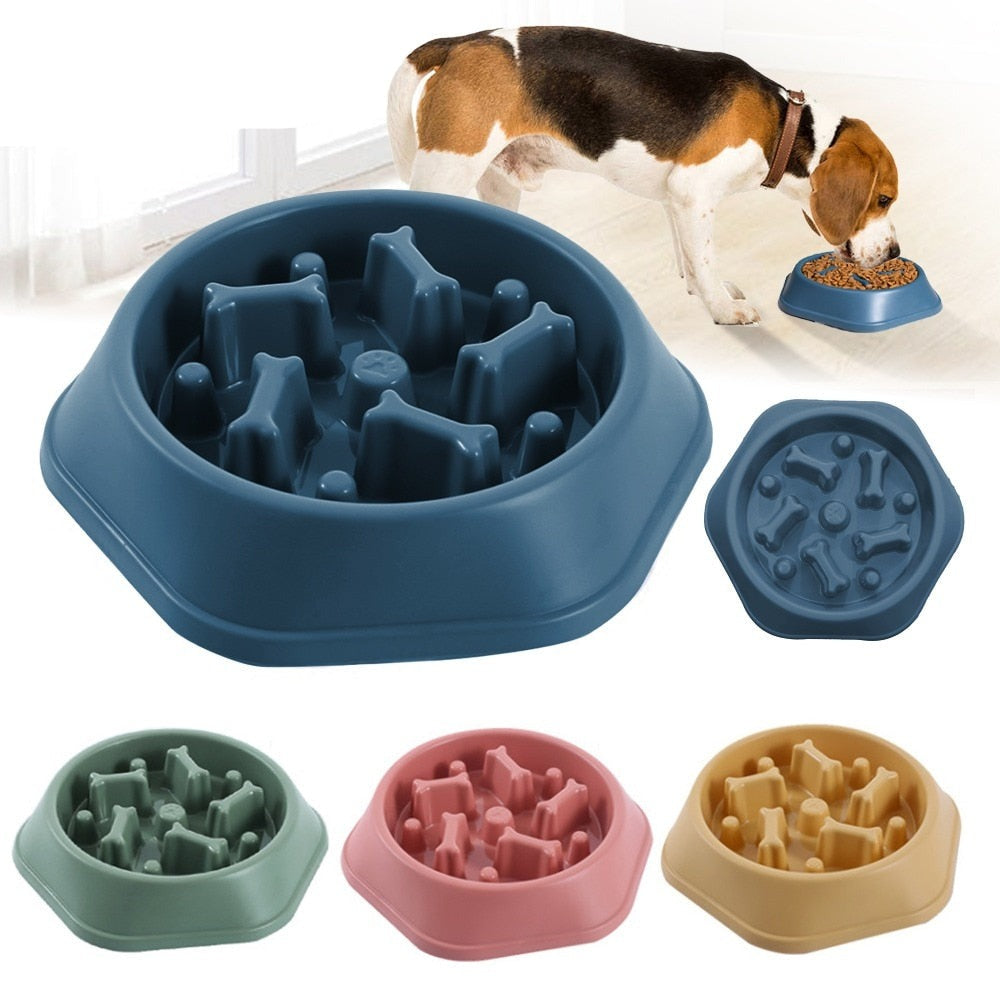 Dog Slow Down Eating Feeder Bowl