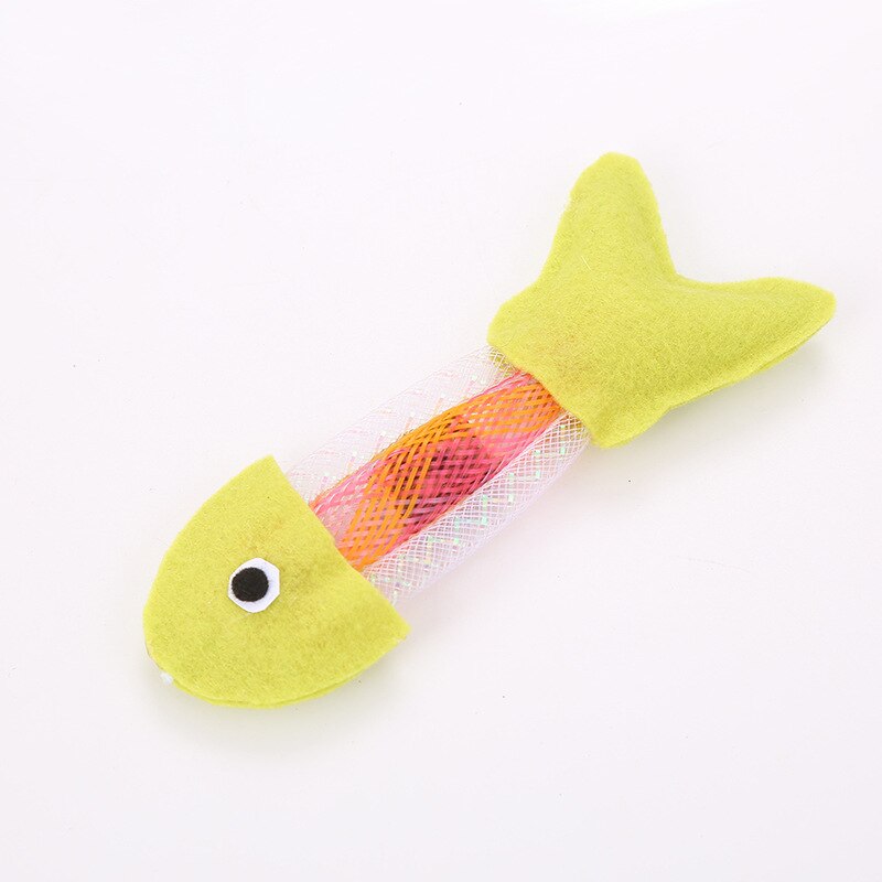 Fish Shaped Cat Toy