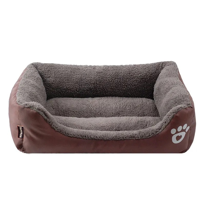 Dog Candy-colored Square Warm Bed