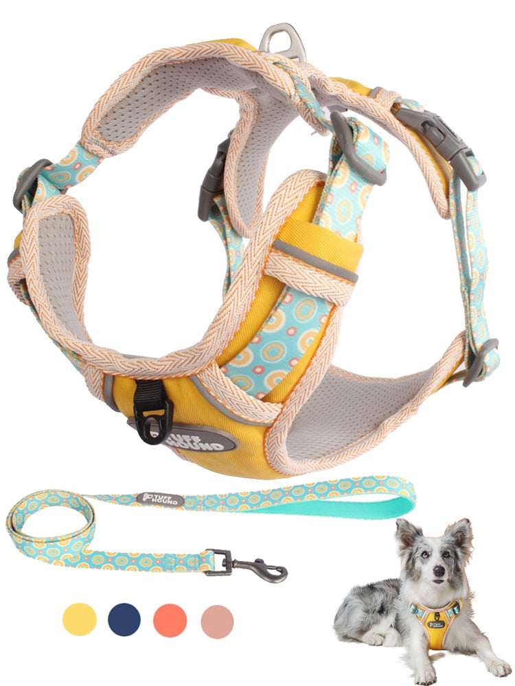 No Pull Reflective Dog Vest Harness