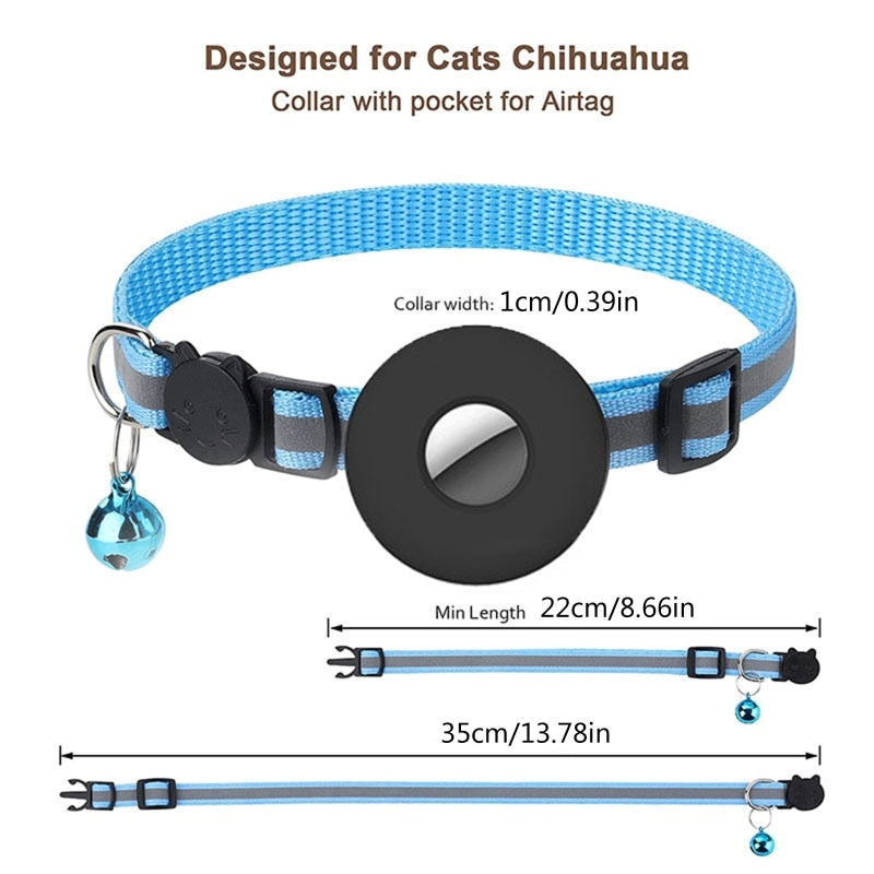 Apple Airtag Case Cat Bell Collar