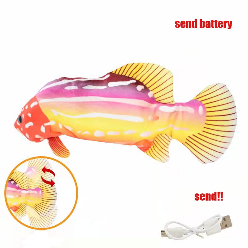 Electric Fish Cat Toys