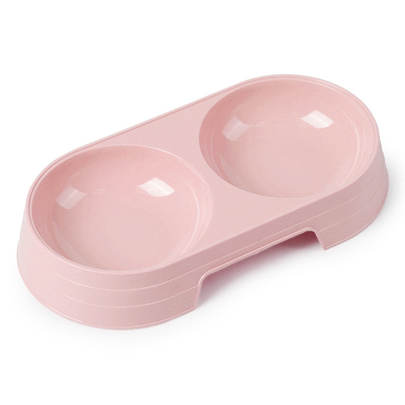 Pet Double Bowls Set