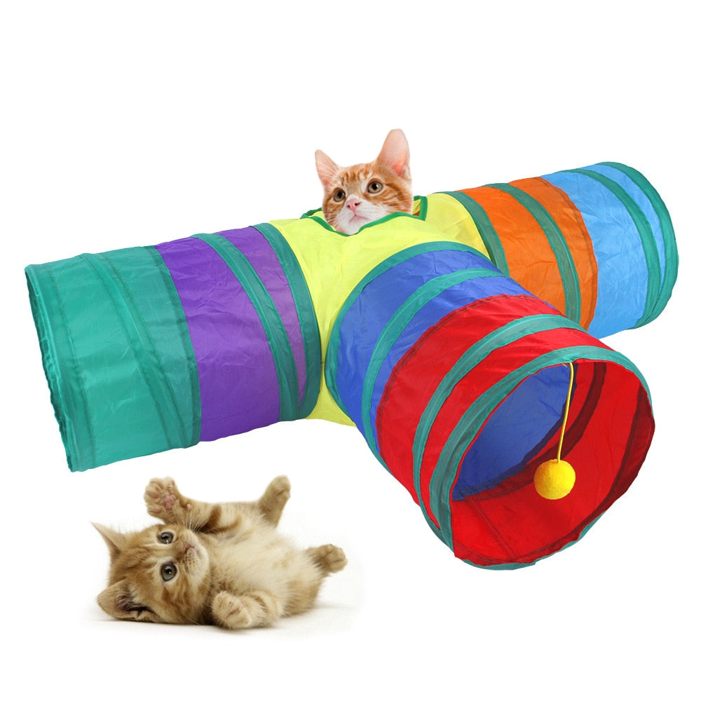 Foldable Cat Tunnel Tube