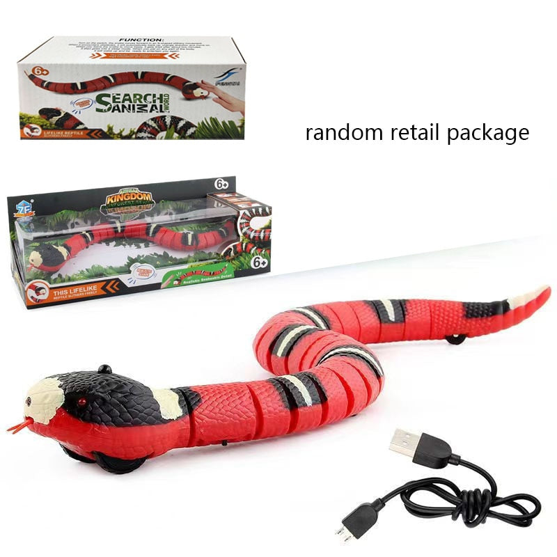 Smart Sensing Snake Cat Toy