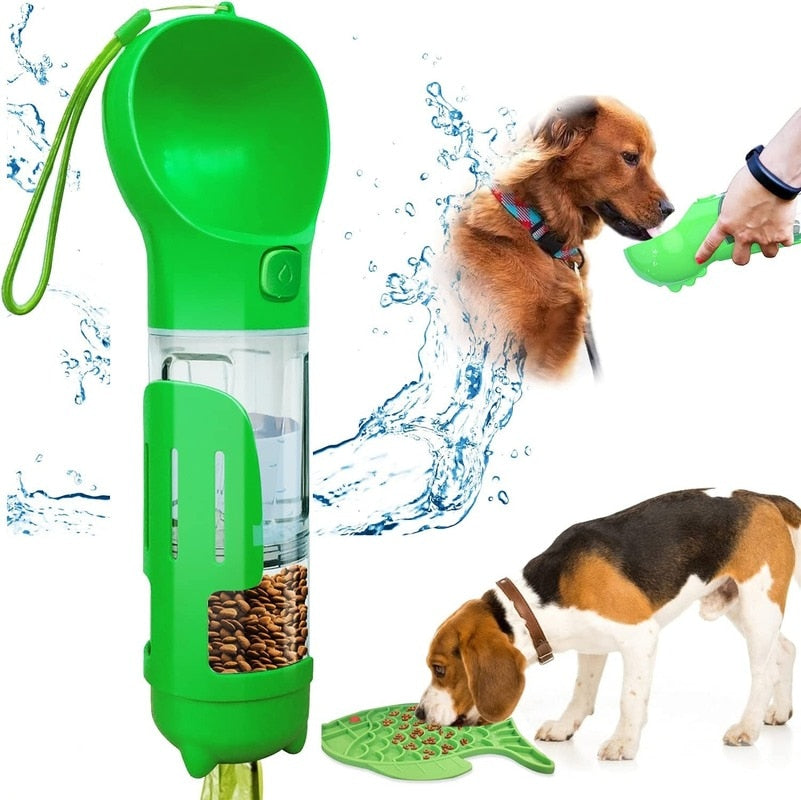 4-in-1 Pet travel Water Food Dispenser