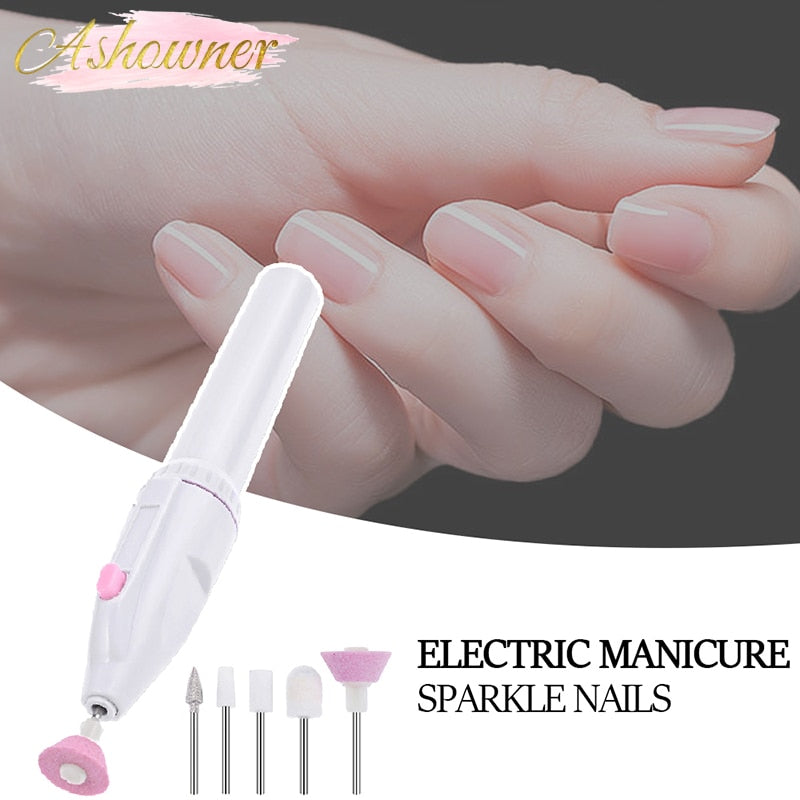 Electric Nail Drill Manicure Set