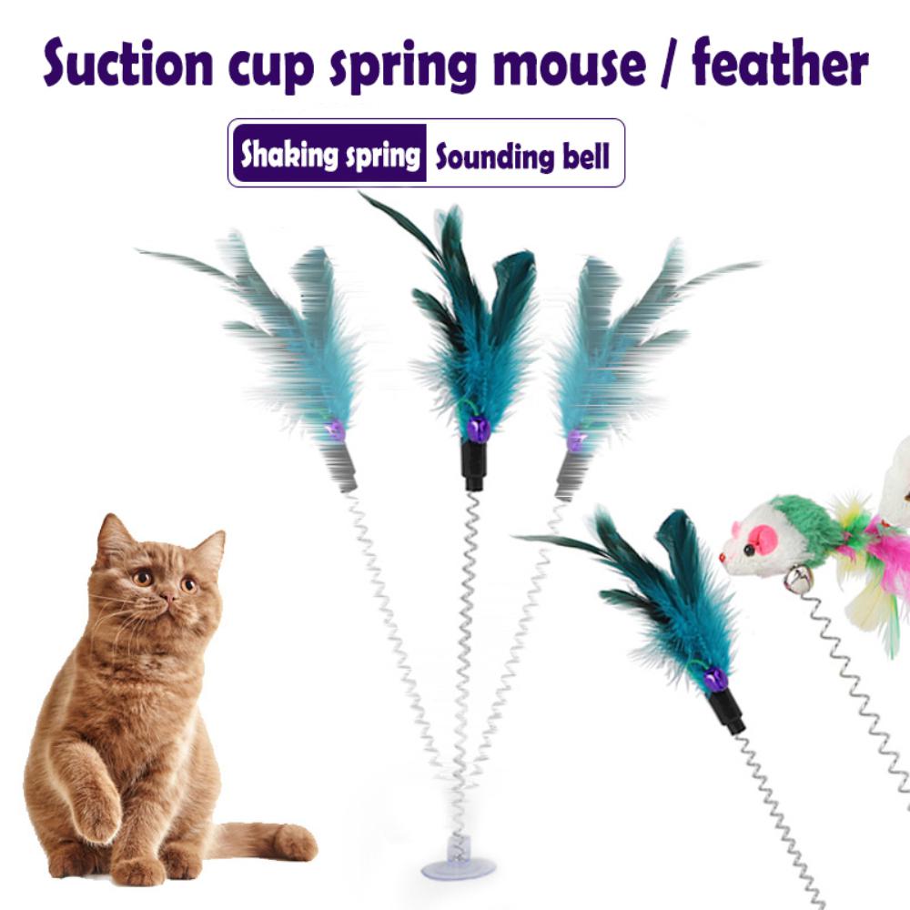 Feather Cat Stick Toy