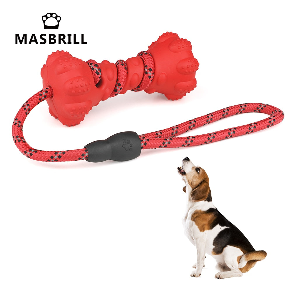 Dog Rubber Dumbbells' Chewing Toys