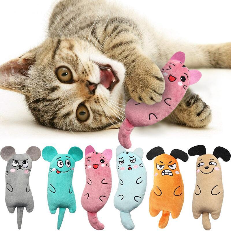 Mini Cat Teeth Grinding Plush Toy