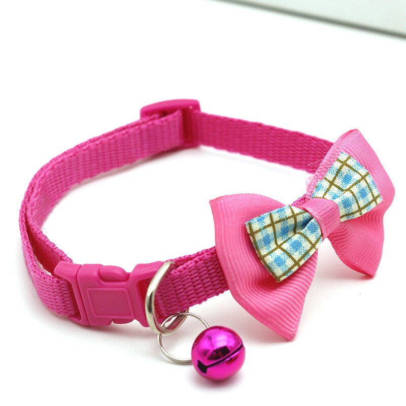 Cat Small Bell Collar Bow