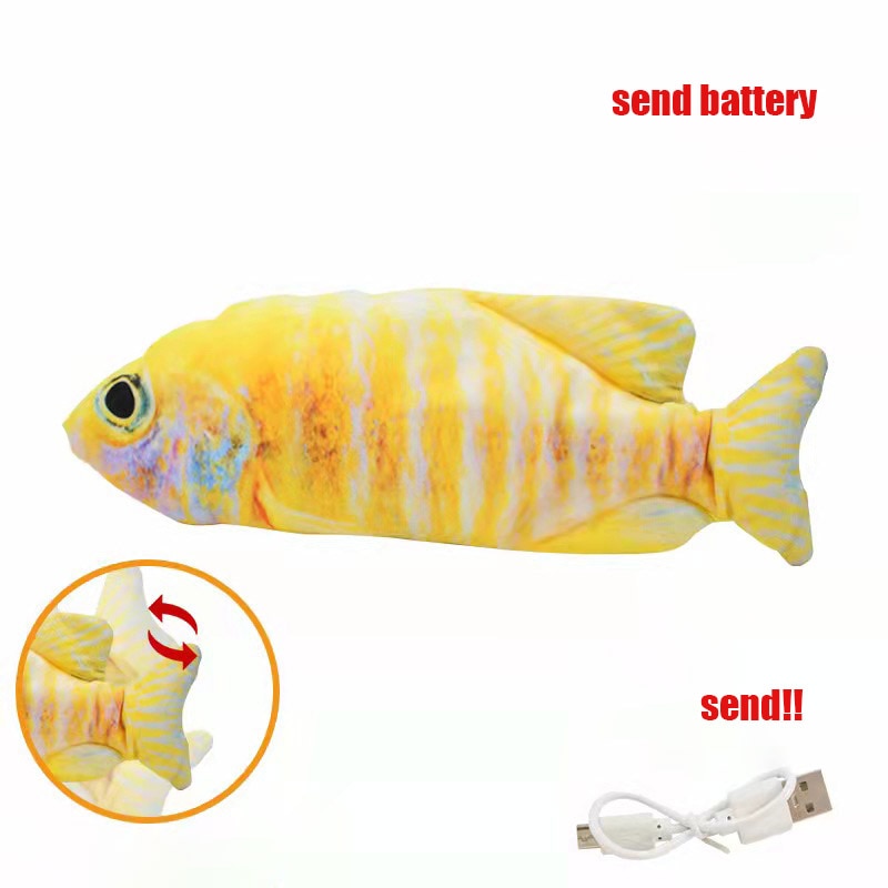 Electric Fish Cat Toys