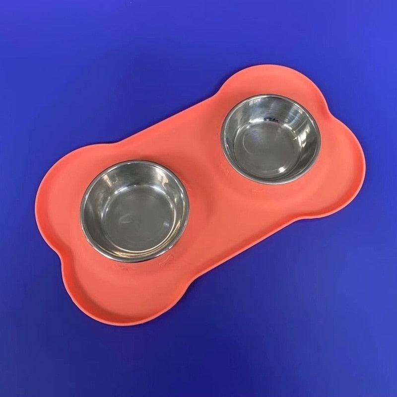 Antislip Double Dog Bowl