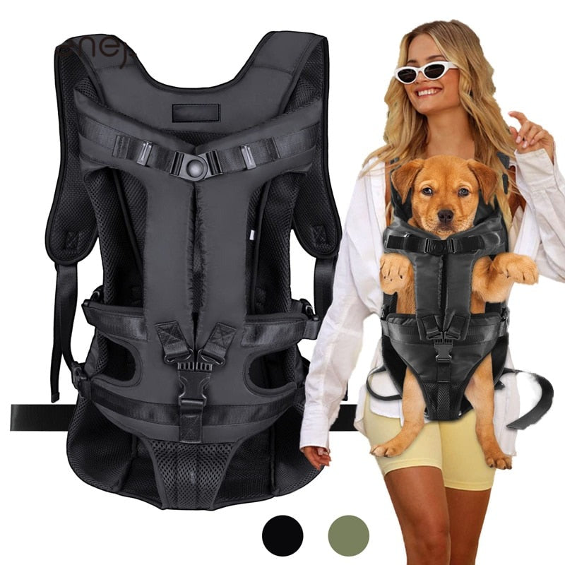 Front Facing Hands-Free Dog Carrier Dog