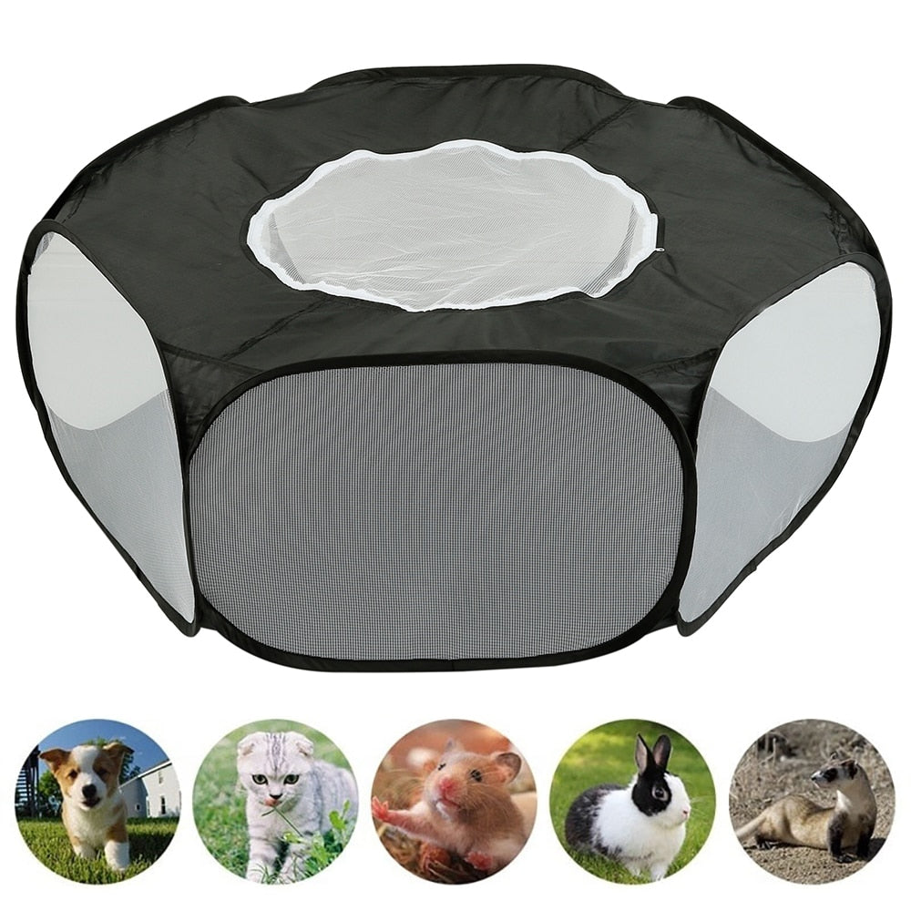 Dog House Octagonal Cage