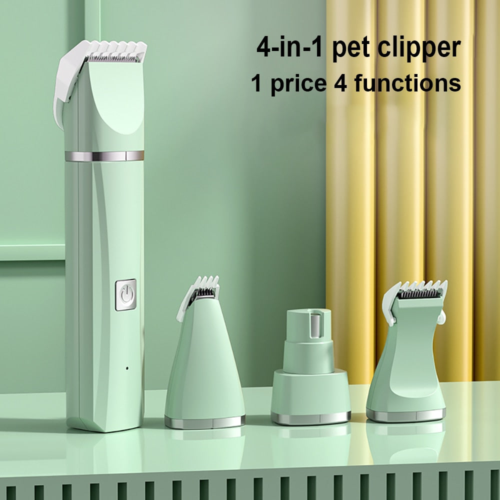 4 in 1 Pet Electric Hair Trimmer