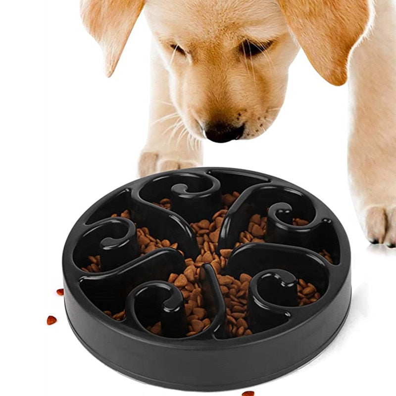 Pet Dog Slow Feeder Bowl