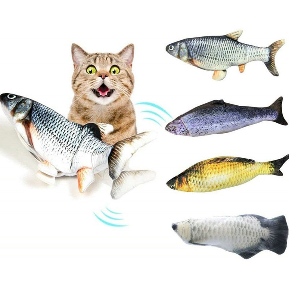 Electric Fish Cat Toys