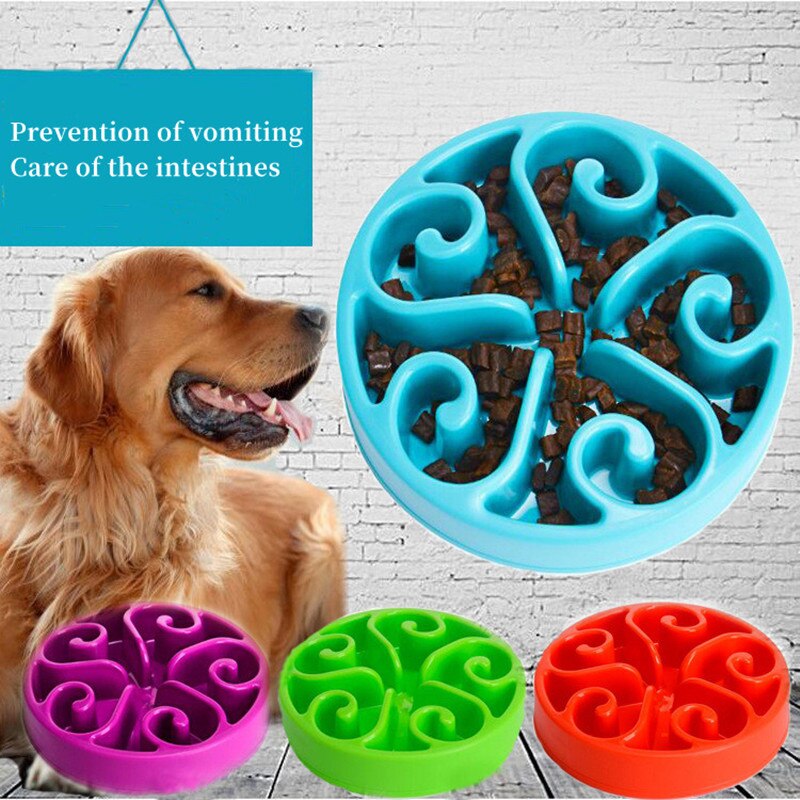 Pet Dog Slow Feeder Bowl