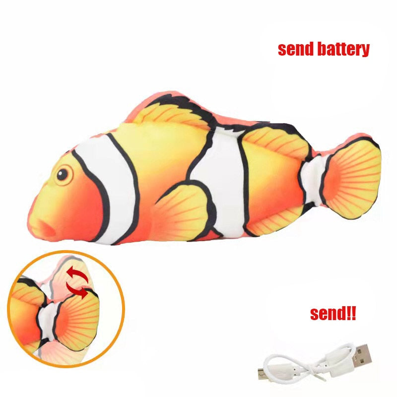 Electric Fish Cat Toys