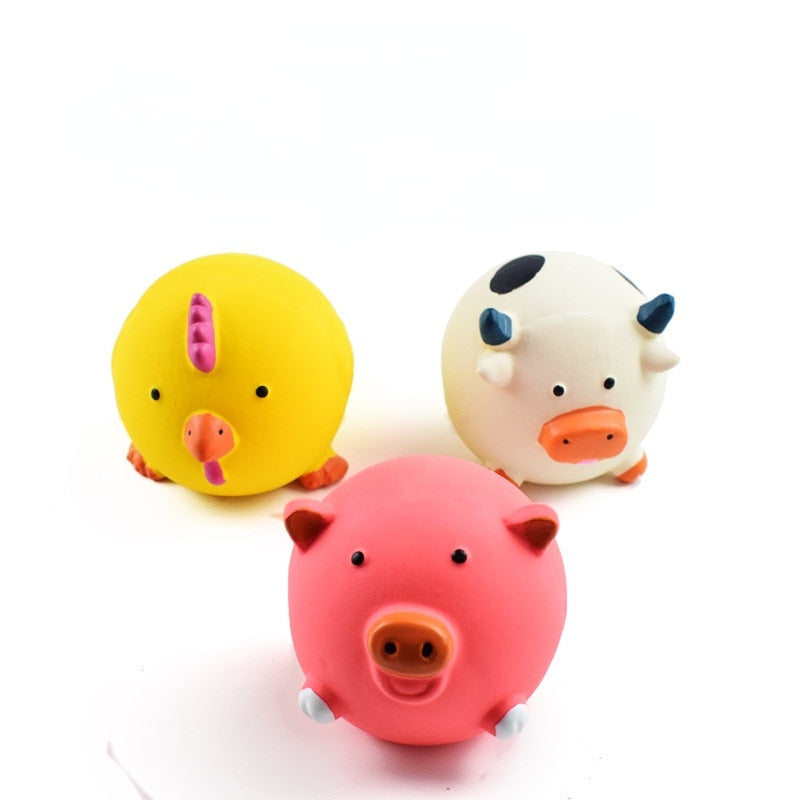 Dog Screaming Chicken Pig Cow Toy