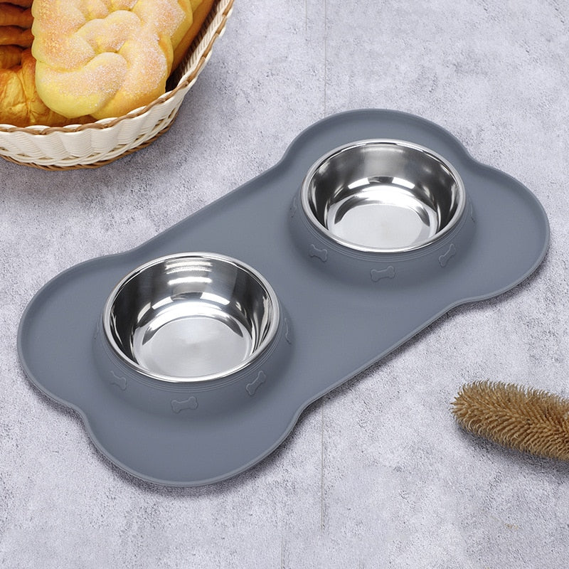 Antislip Double Dog Bowl