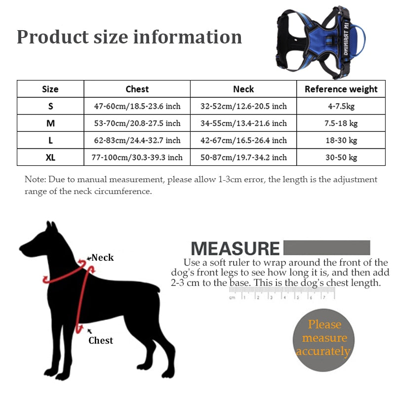 Nylon Dog Harness Vest