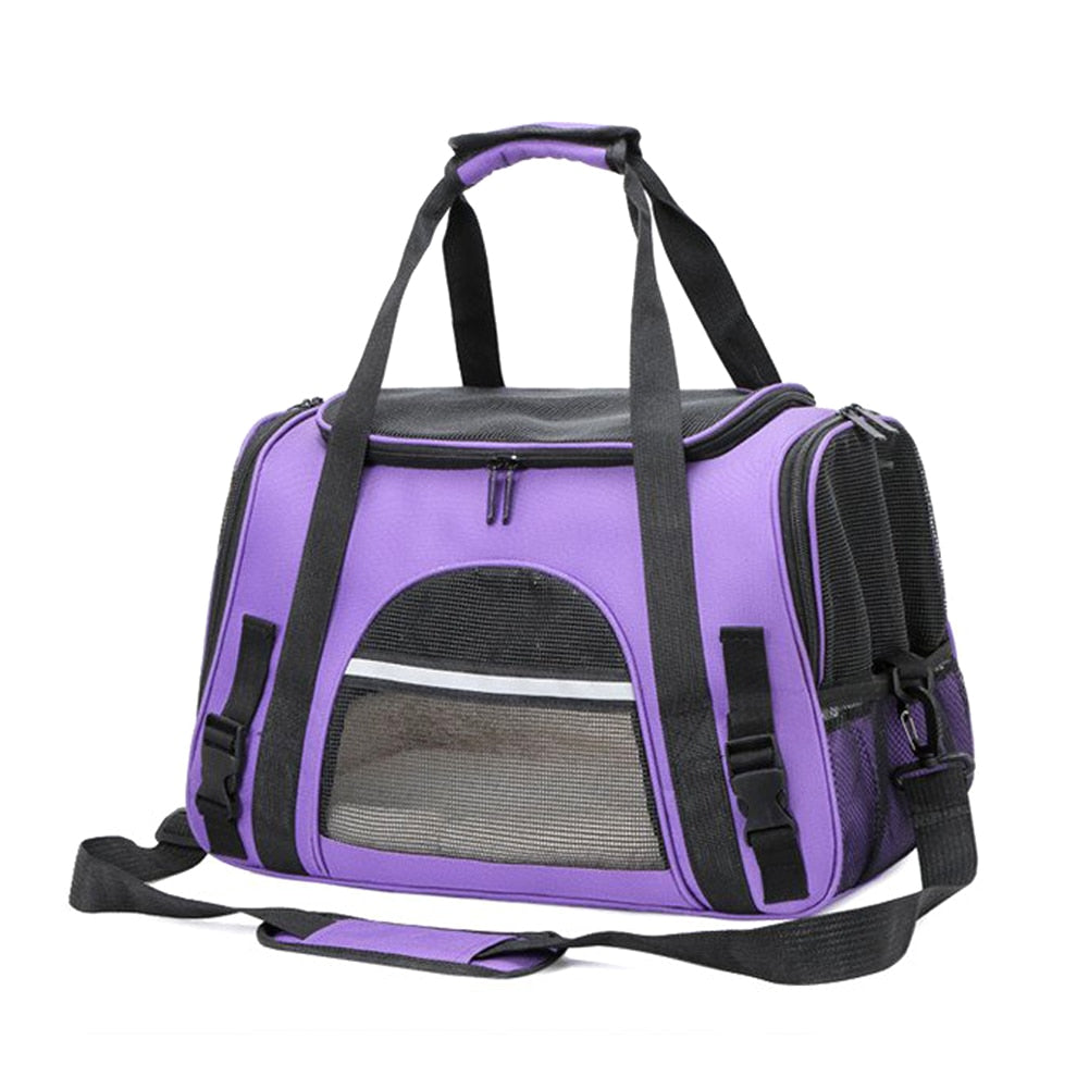 Cat Foldable Zippers Handbag